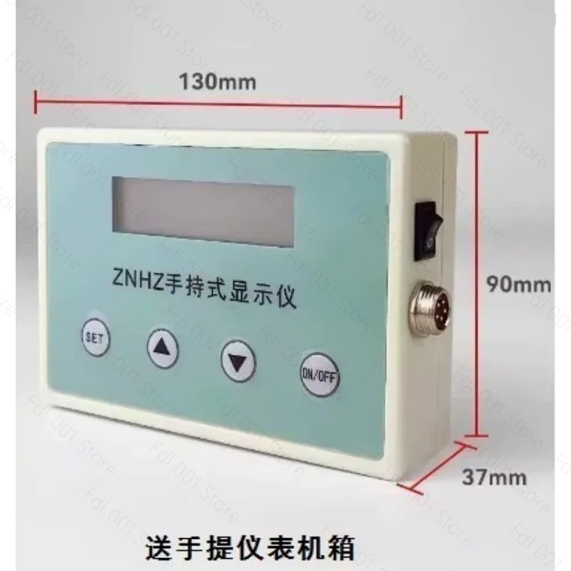 Industrial Grade Handheld Force Gauge Digital Display Tester Portable Force Measuring Instrument with Meter Box