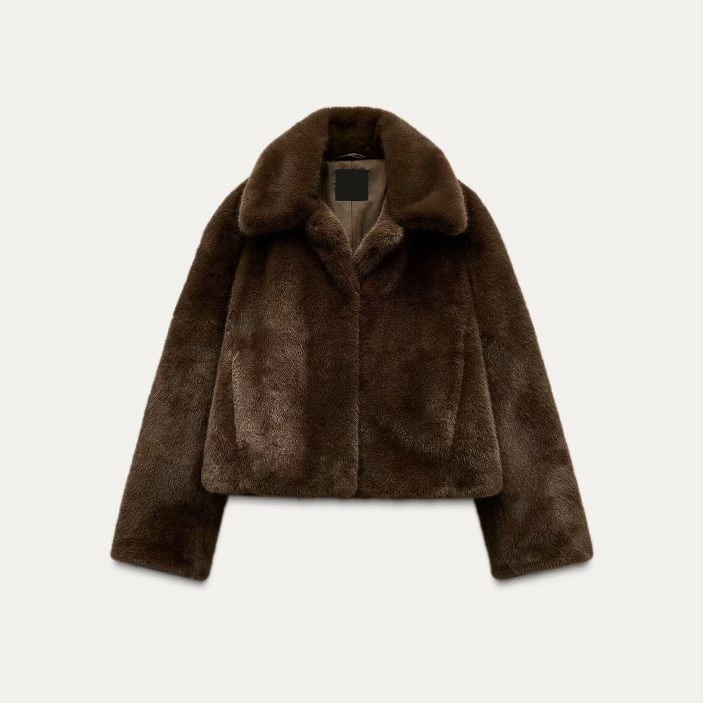 Faionable Effect Fur Artificiale Jaet Z Capispalla da donna Or Trendy All-Match Sle Lungo Chiusura con cerniera