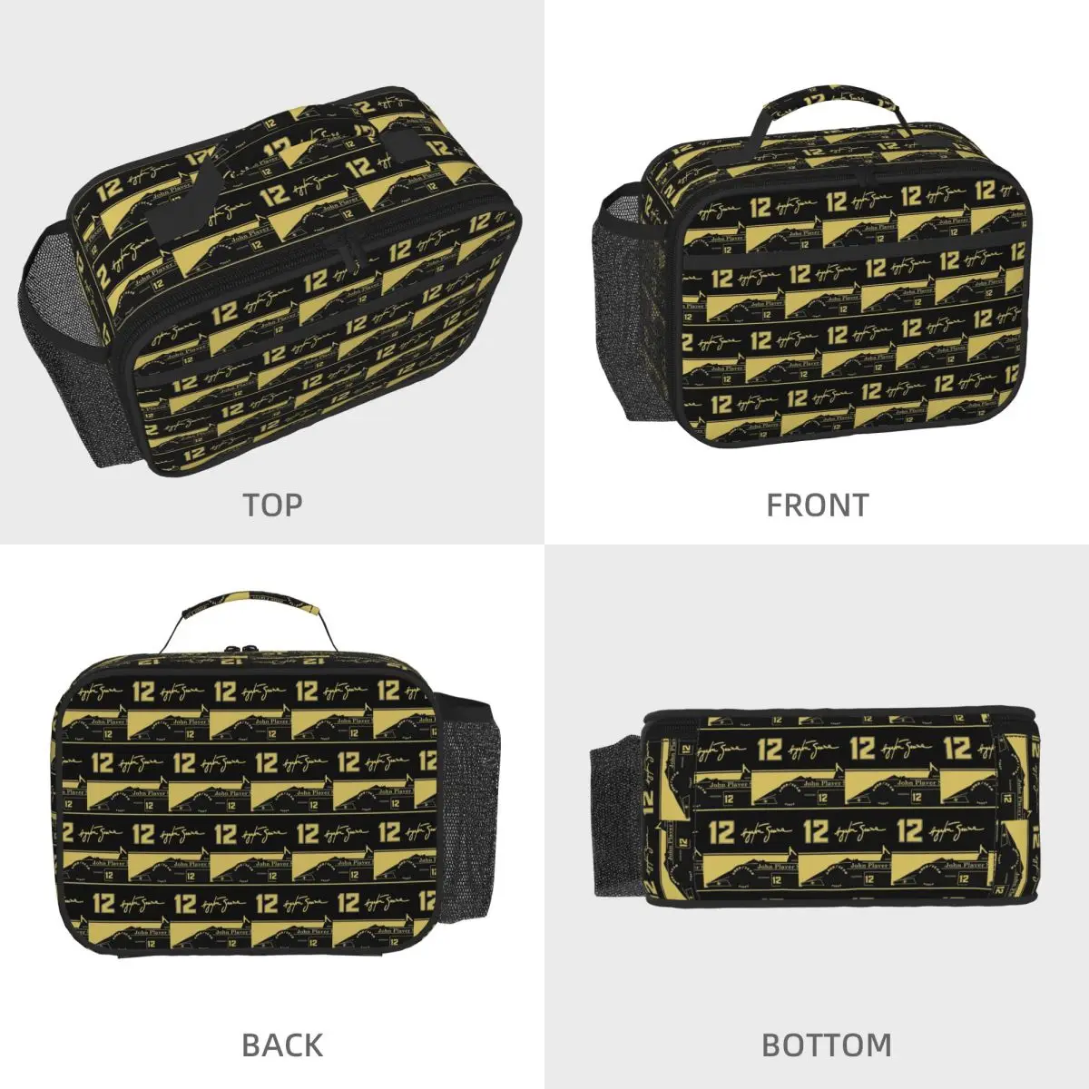 Jps John Player Special Classic 3 Insulated Lunch Bag for Women Children Portable Food Boxes Thermal Lunch Box Tote