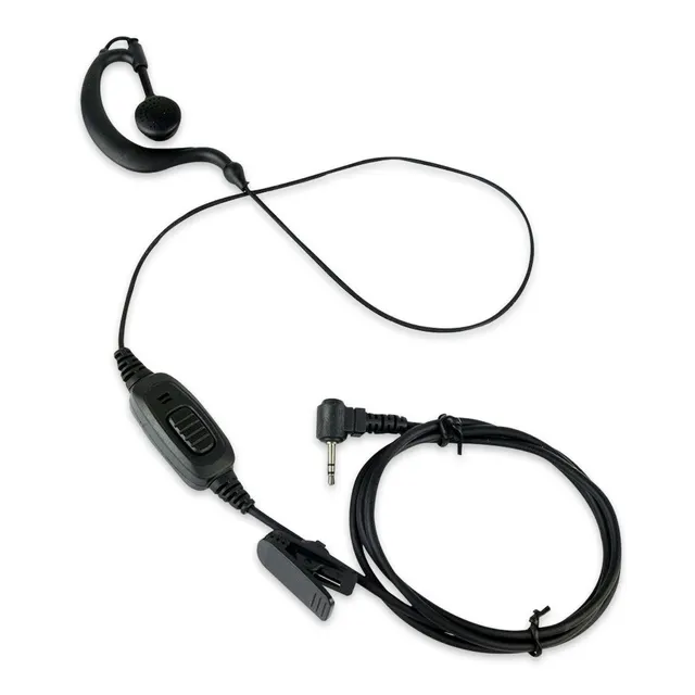 20Pin 2,5 mm Walkie Talkie Przewodowe słuchawki z przyciskiem Słuchawki douszne Ergonomiczny klips do klapy Słuchawka z mikrofonem Część zamienna