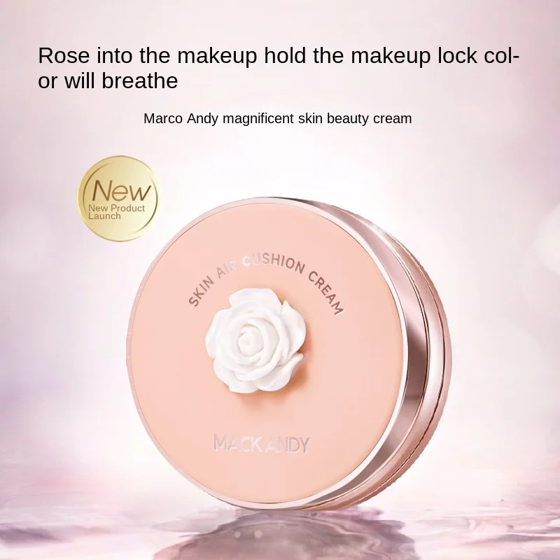 

Mack Andy Brilliant Skin Revitalization Air Cushion Three Dimensional Petals Long Lasting Oil Control BB Cream Facial Cosmetics