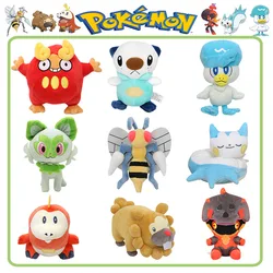 Pokemon Plush Beedrill Bidoof Toy Sprigatito Fuecoco Darumaka Stuffed Charcadet Pachirisu Oshawott Cartoon Peluche Doll Gift Kid