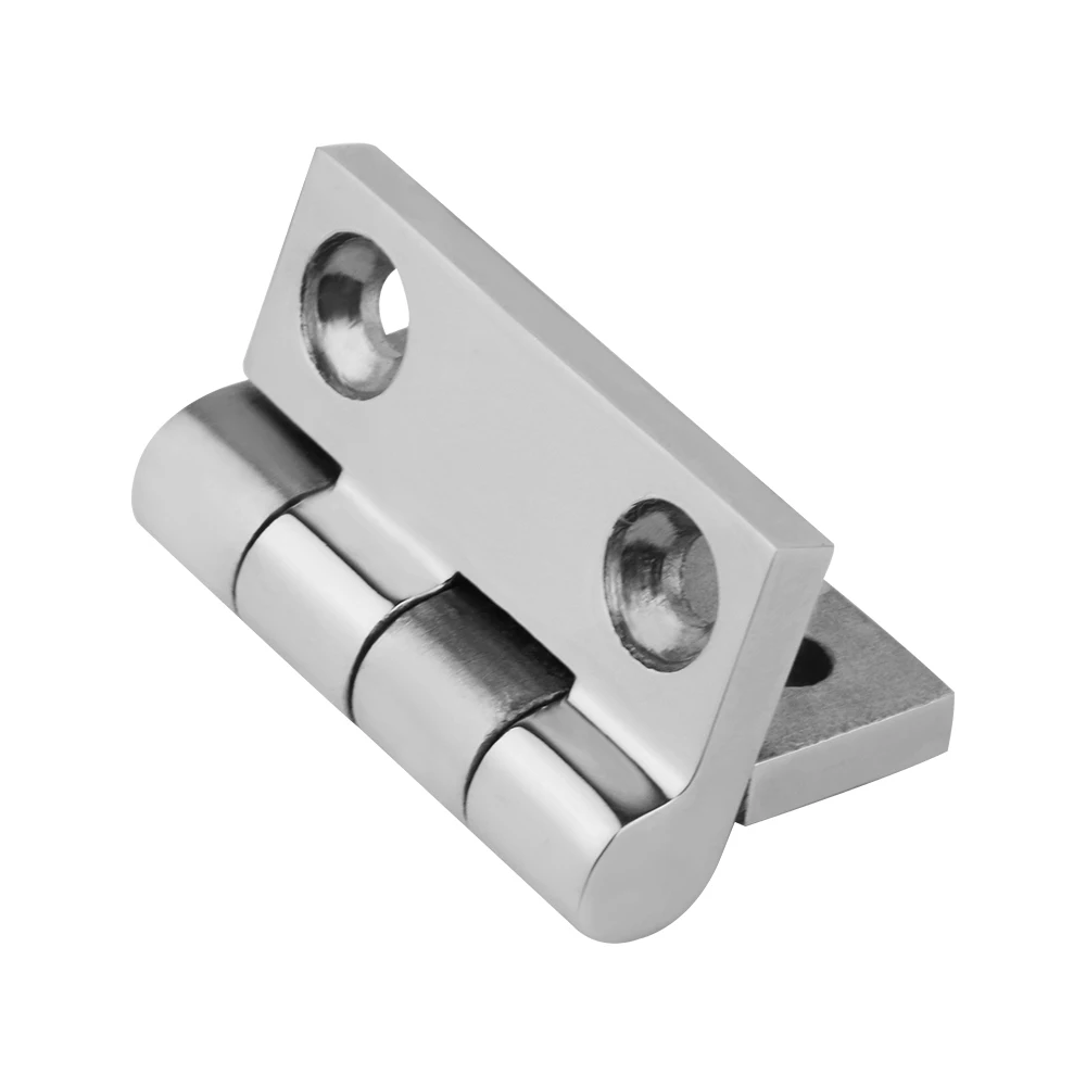 مفصل صب سطح القارب 316 فتحة من الفولاذ المقاوم للصدأ باب خزانة مربع صلب قابل للطي مفصل أجهزة مصقولة