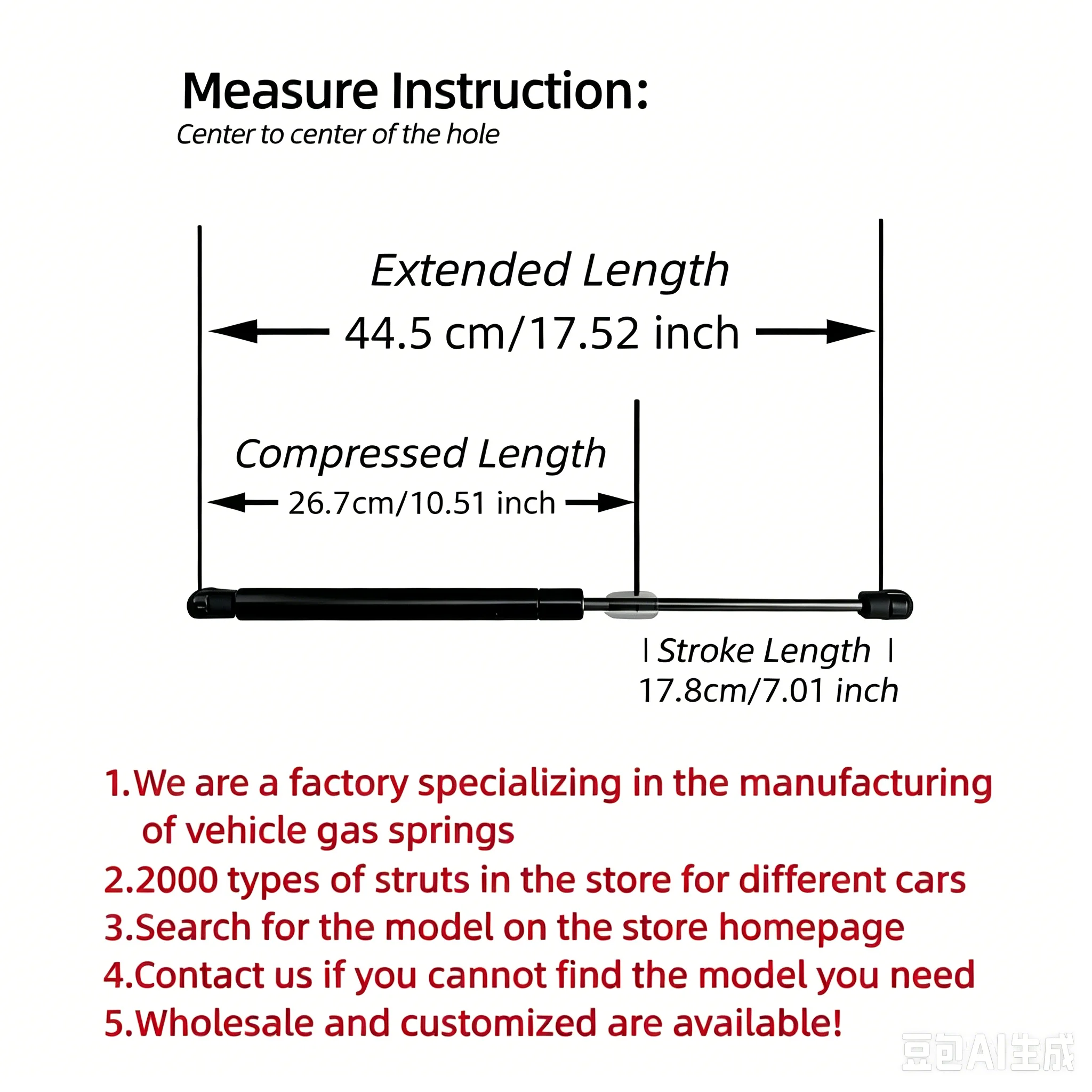2Pcs Rear Trunk Support Rod Shock Prop 8200299546 For Renault Clio MK III 2005 - 2017 Hatchback Boot Gas Springs Lifts Struts