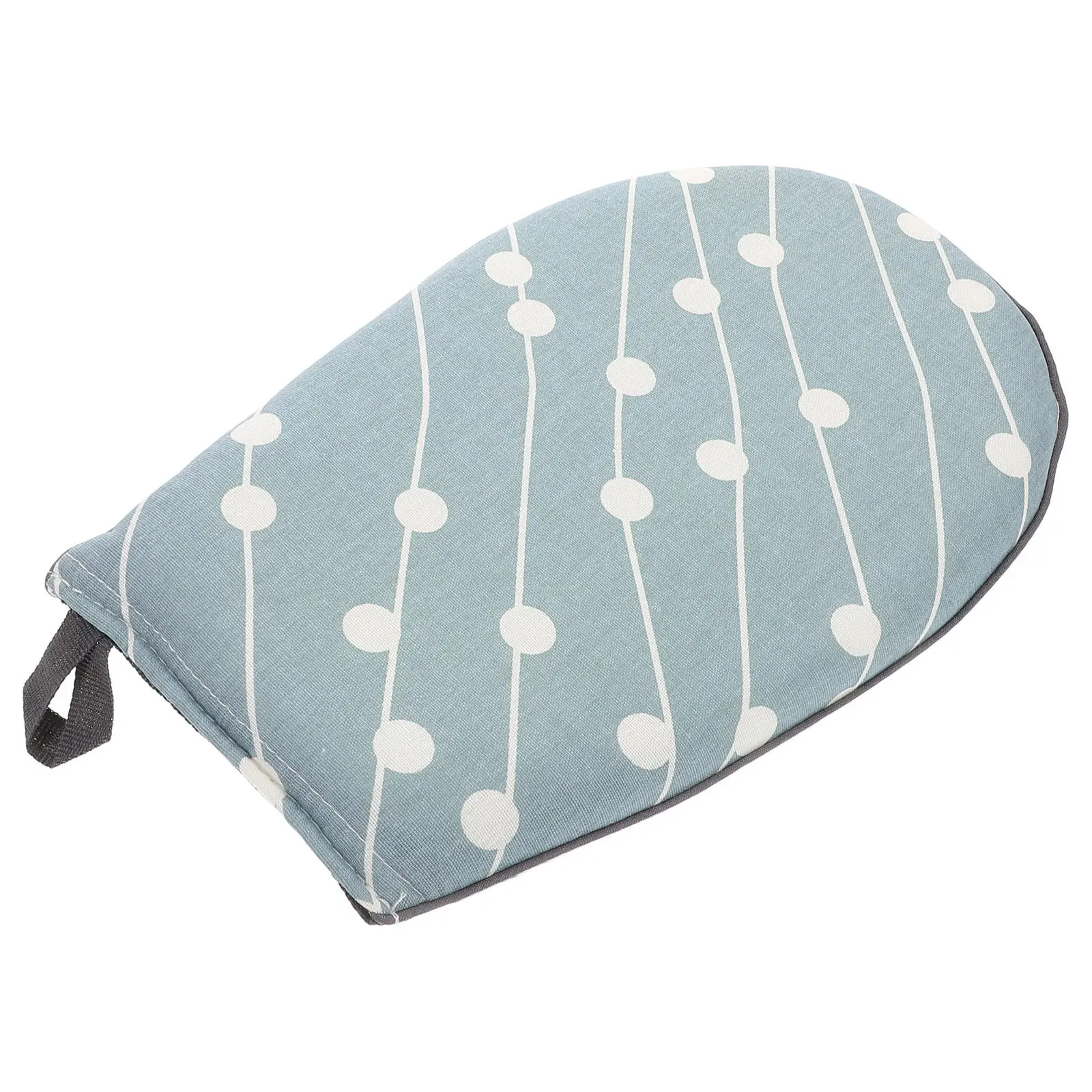 Small Heat Resistant Glove for Ironing Steaming Baking Oven Cooking Curling Wand Thick Sponge Anti Scald Kitchen Safety Mitt