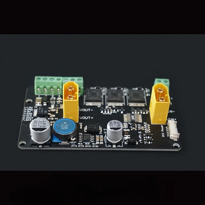 Underwater robot power management board MOS high current switch module, power distribution board, controller power supply