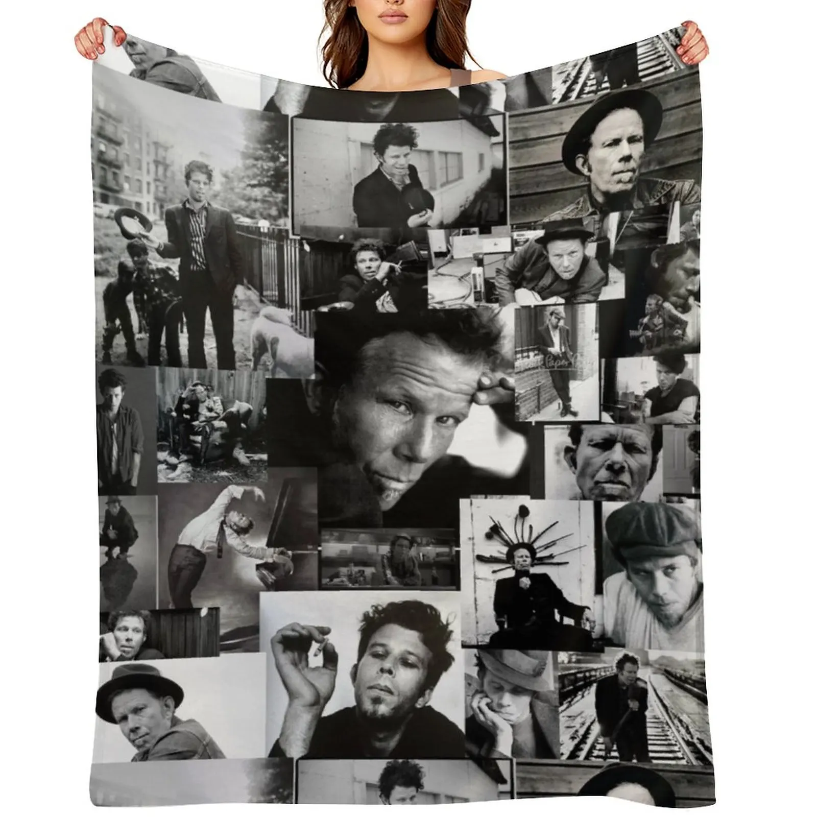 

Tom Waits Throw Blanket Plush wednesday heavy to sleep blankets and throws Blankets