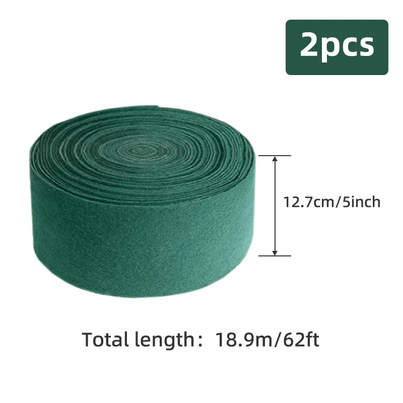 2 Pack 3 Layer Tree Trunk Wrap, Breathable Winter Protector, Frost & Wind Protection Cover for Garden Trees