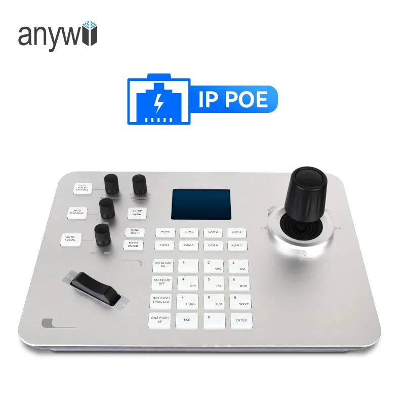 Anywii conference 3D keyboard control Joystick video conference system Camera sdi confer Controller video camera switcher