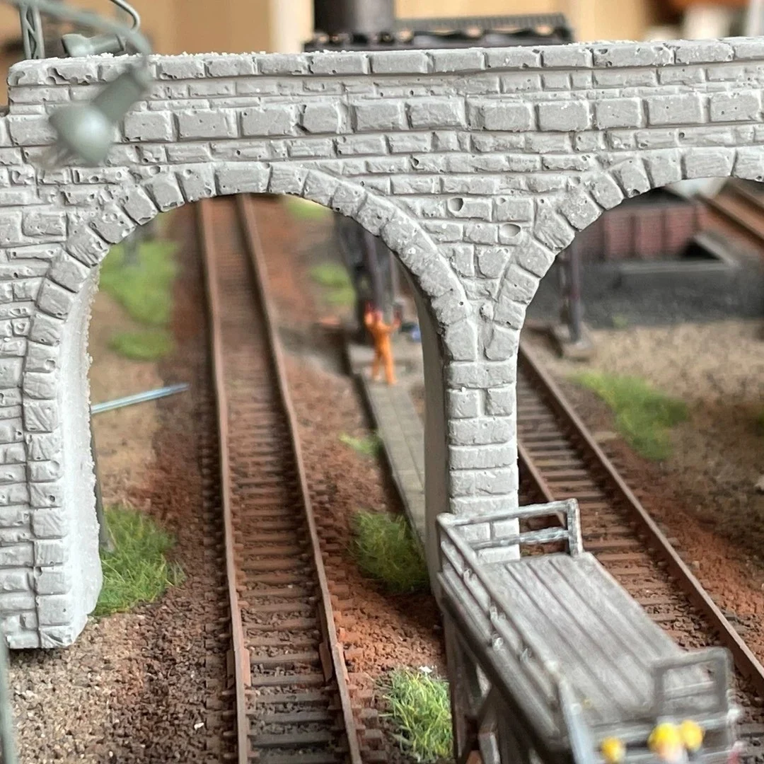 N Scale Railway Train Track Tunnel Entrance Model Making Materials DIY Mountain Cave Tunnels Micro Landscape Diorama Kit 1pcs