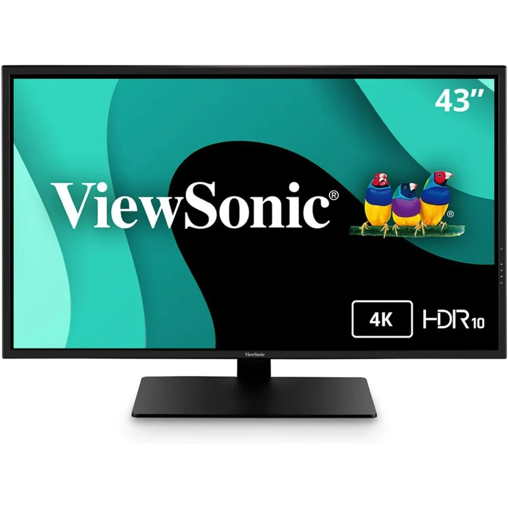 

VX4381-4K 43 Inch Ultra HD MVA 4K Monitor Widescreen with HDR10 Support, Eye Care, HDMI, USB, DisplayPort for Home and Office