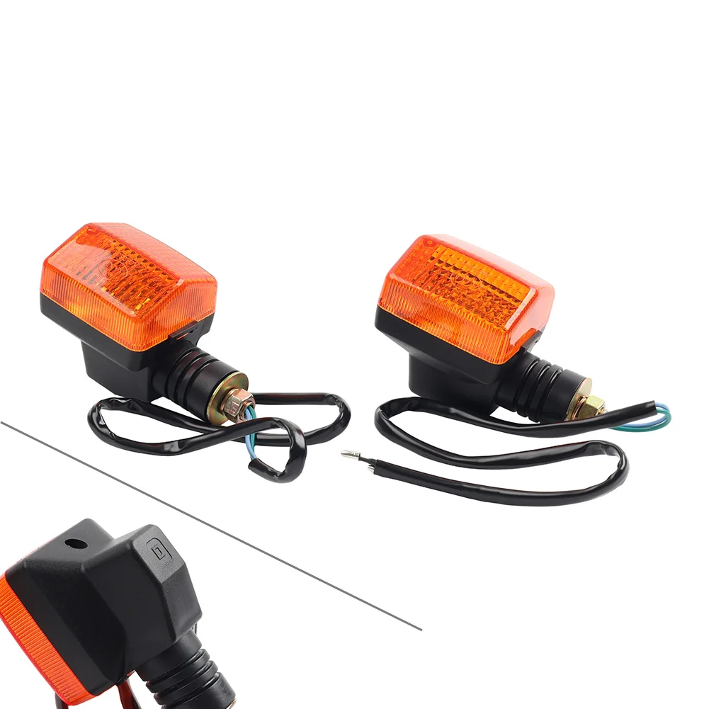 1Pair Motorcycle Turn Signal Indicator Light For Honda XR250L XR650L CB125 Twin NPS50