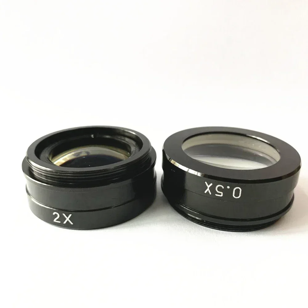 Optical Glass Monocular Industry Microscope 10A  Attachment M42 Thread 0.3X0.5X2X Microscopio Barlow Lens Accesorio Telescopio