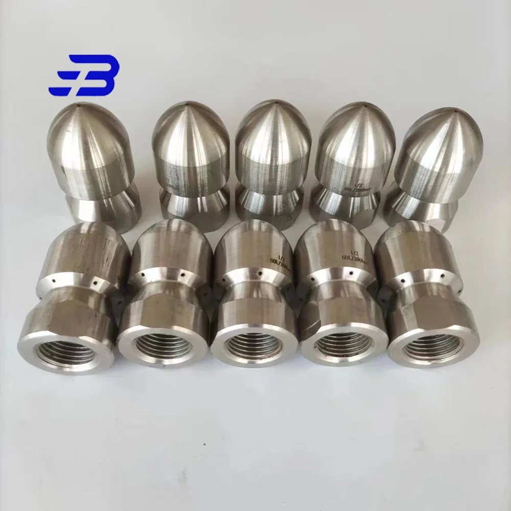 M27 M36 Male Female Sewer Cleaning Nozzle High Pressure Washer Drain Cleaning Nozzle Sewer Cleaning Jetter Nozzle