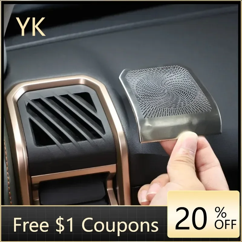 

For Chery Jaecoo 6 J6 ICAR 03 2024-2025 Stainless Steel Car Air Conditioning Side Air Outlet Protective Cover Car Accessories