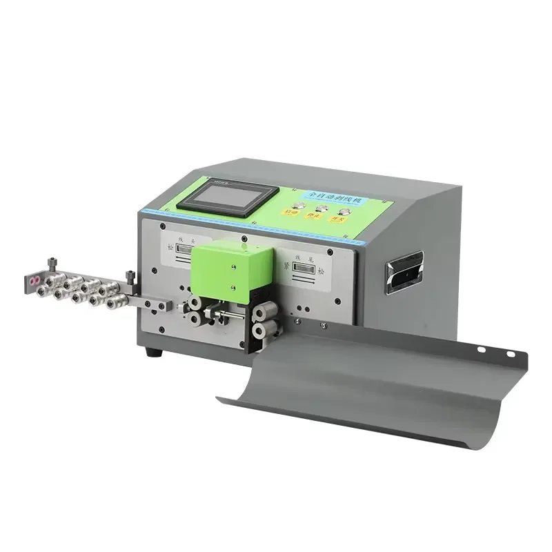 AP01 CE Certified High Speed 6000pcs/h Automatic Wire Stripping Machine 0.5-15mm Computerized Cable Cutting Stripper for All