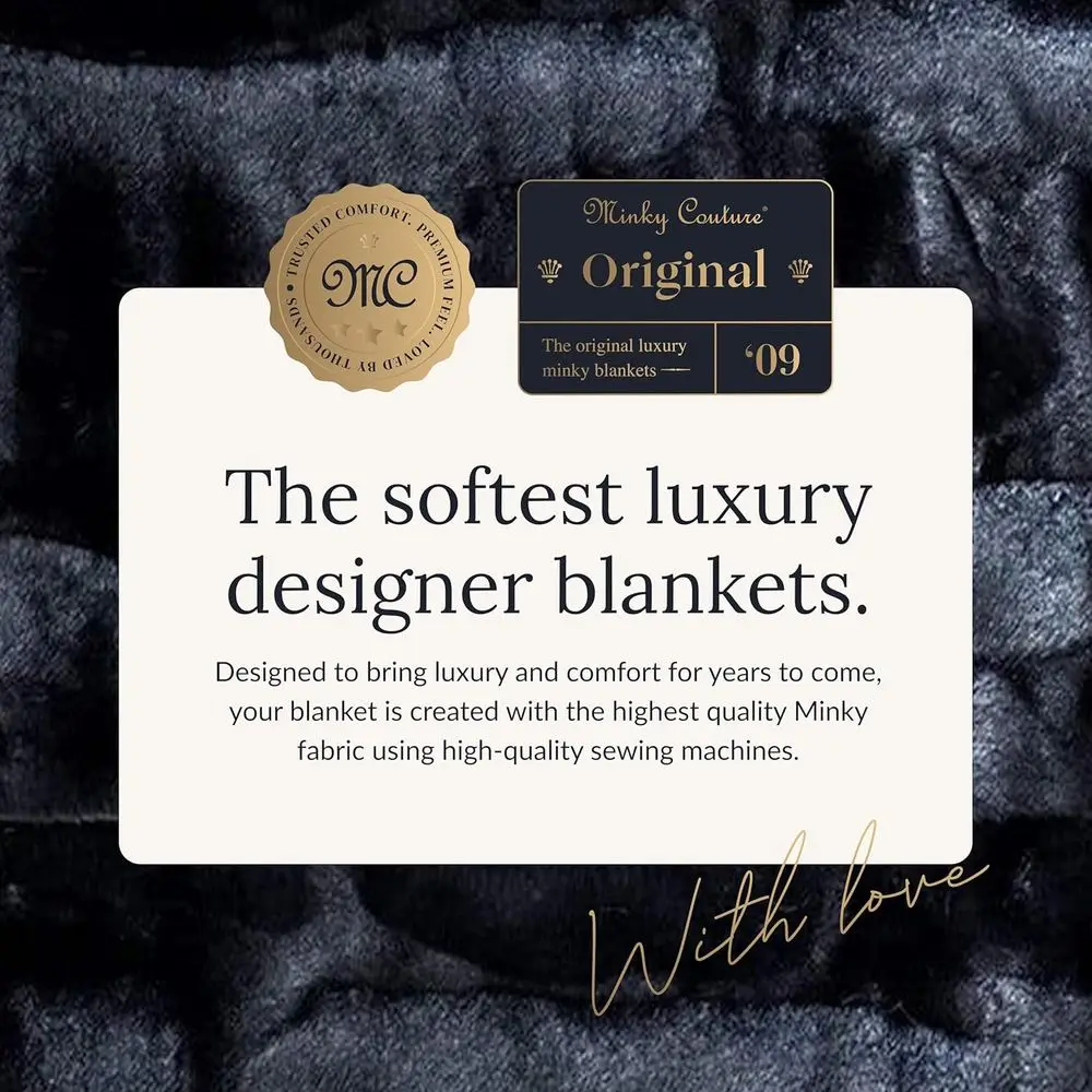 بطانية رمي حريرية فاخرة - غطاء ناعم متوسط الوزن لراحة أنيقة - مسامي، قابل للغسل في الغسالة، أسود