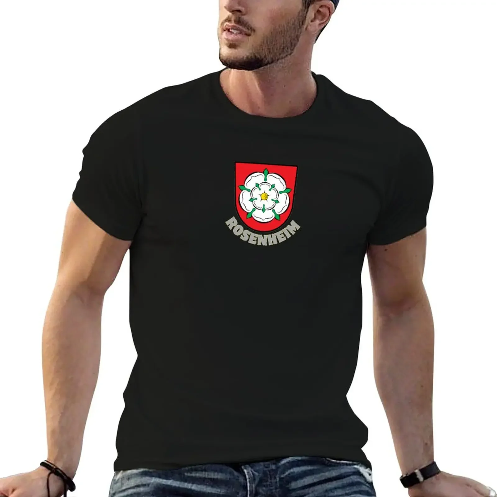 

Rosenheim Bavaria Germany T-Shirt sweat rapper graphic tees Short sleeve tee vintage anime shirt big and tall t shirts for men