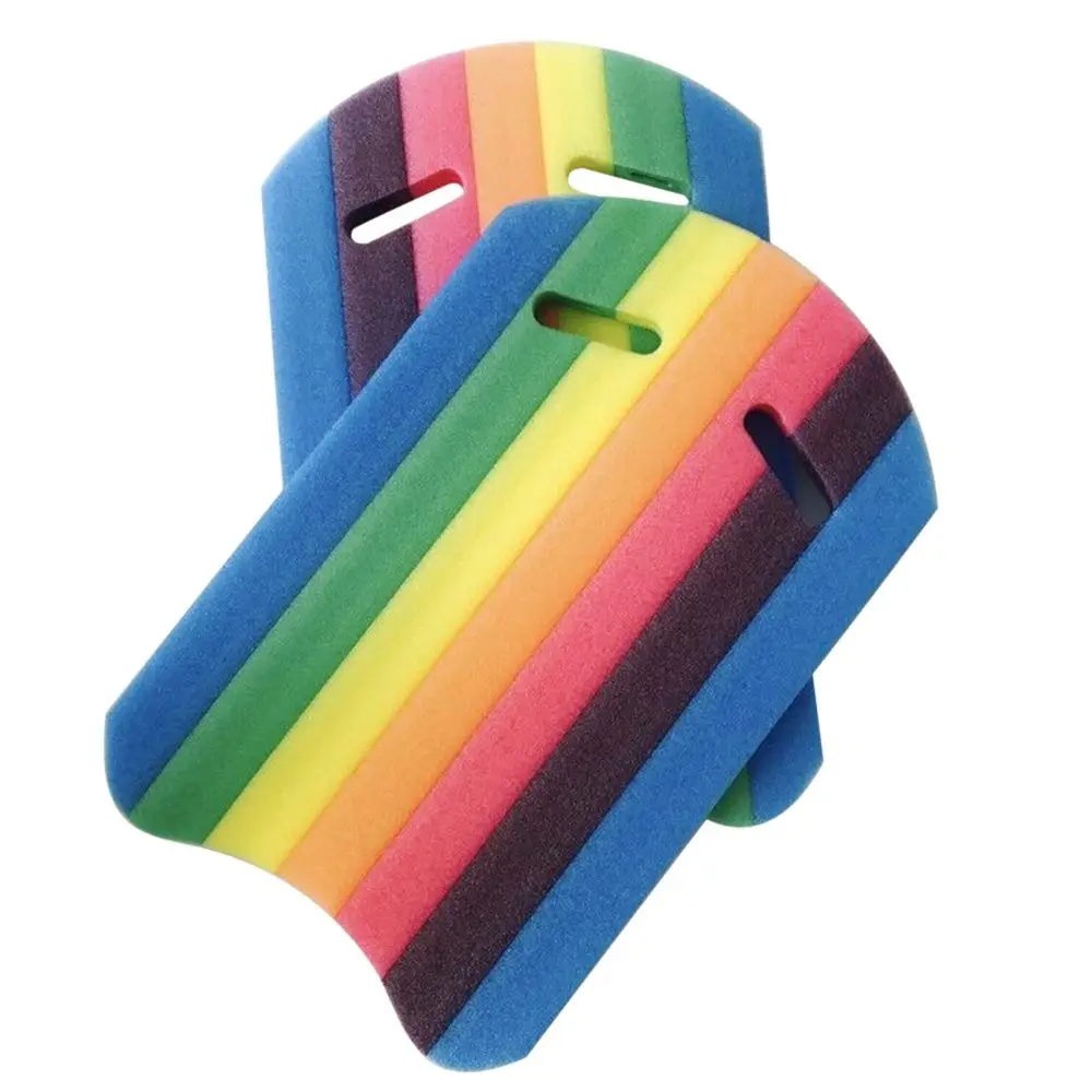 

Swimming Pool Foam Board Kids Adults Rainbow Color Float Hand Board Float Kick Board Swimming Kickboard Rainbow Float Board