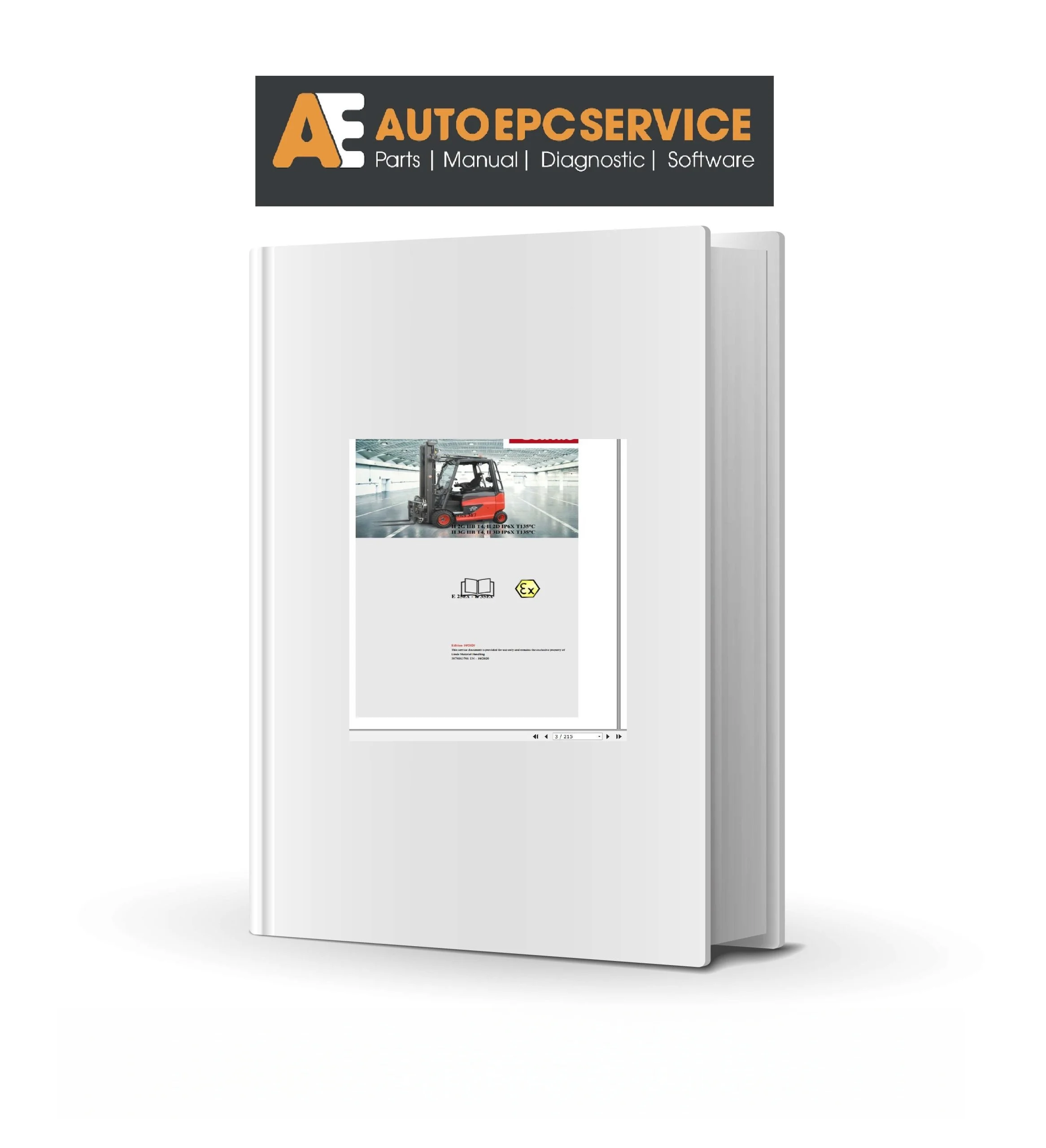 AutoEPC Linde Forklift 17.9 GB PDF Workshop Service Operation Manuals & Diagrams EN