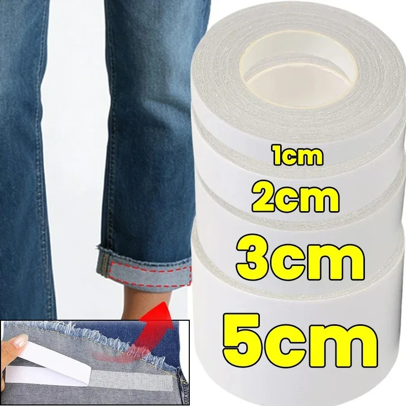

9 м/рулон самоклеящаяся лента для подол брюк, паста для края брюк, укороченная ремонтная лента для подшивки джинсов для шитья ткани «сделай сам»