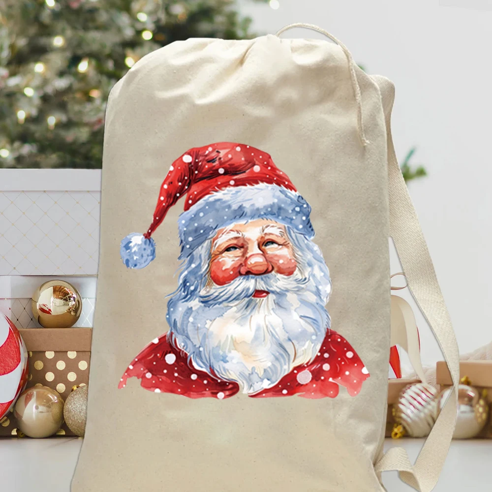 Термопаста с Санта Клаусом, аксессуары для одежды «сделай сам», текстильное украшение, Термотрансферная комбинация, стирающаяся наклейка для глажки