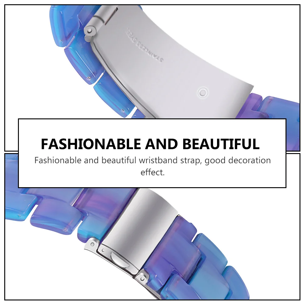 

1Pcs Resin Replacement Watchband Replacement Watch Strap for Secure Fit Watchband for Watch Strap