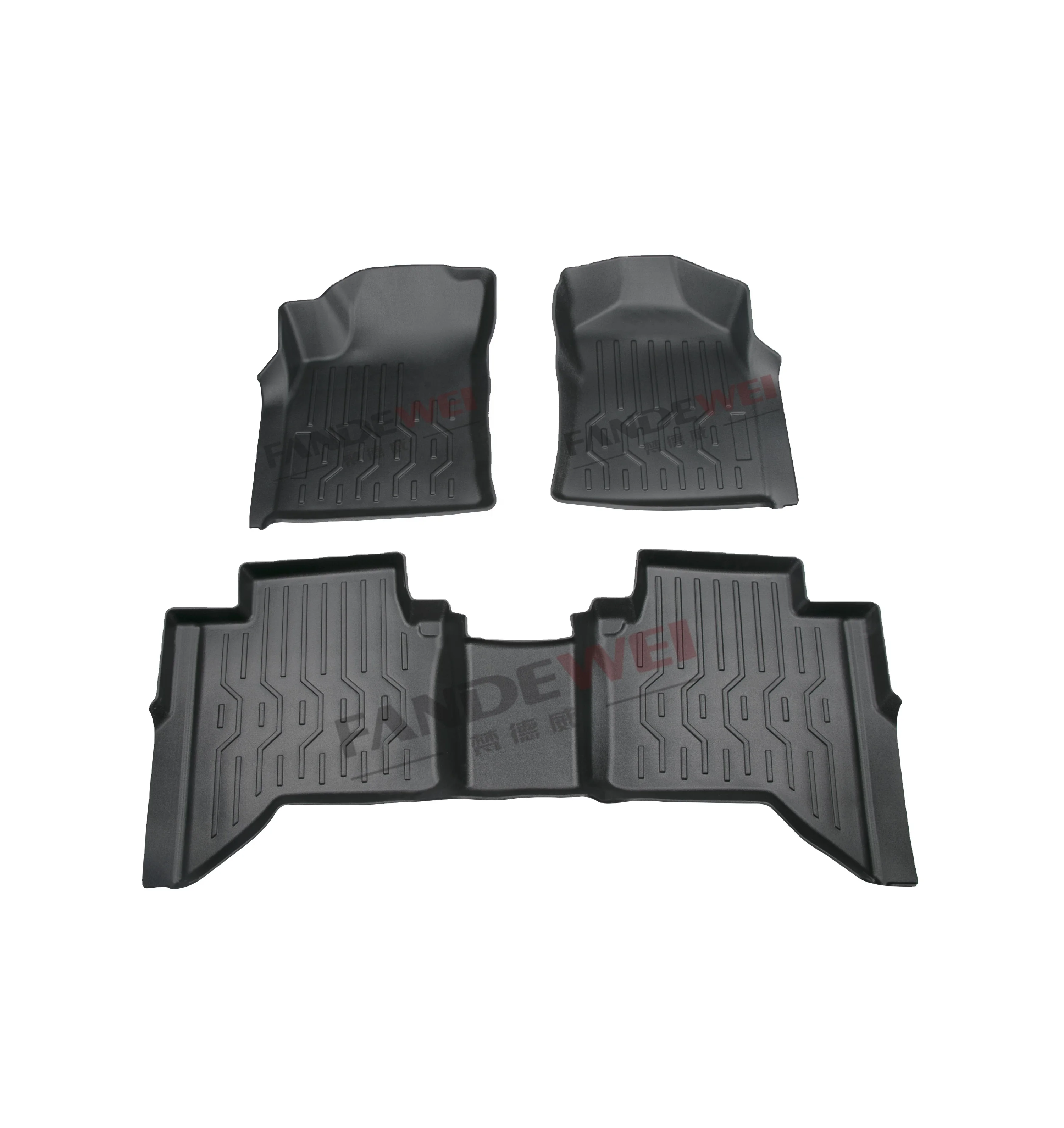 

TPV Material Tray-type 3D Car Floor Mat Waterproof and Durable Car Mats Auto Parts for JAC T6/T8 LHD Use