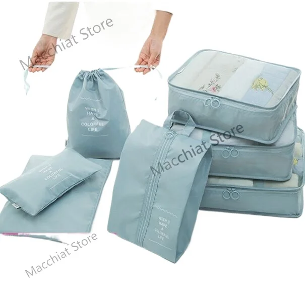 Travel storage divided into clothing pockets luggage   bags for hospital delivery