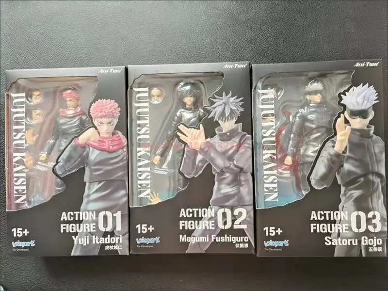 Jujutsu Kaisen Shf 15cm Pvc Satoru Gojo Itadori Yuji Fushiguro Megumi Action Anime Figure Collectible Toy Decorations Gifts Hot