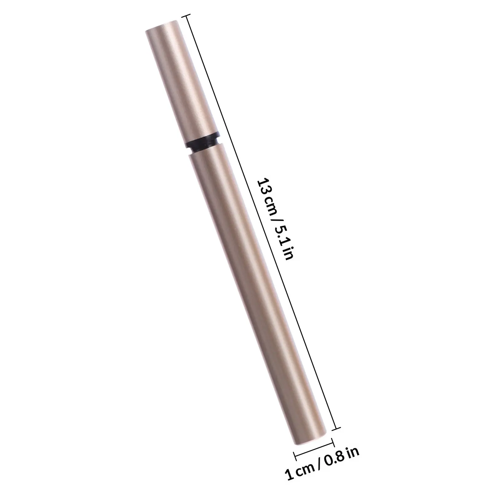 5Pcs 1Ml Empty Eyeliner Tube Refillable Liquid Eyeliner Pen Compact Lightweight Portable for Wholesalers DIY Use