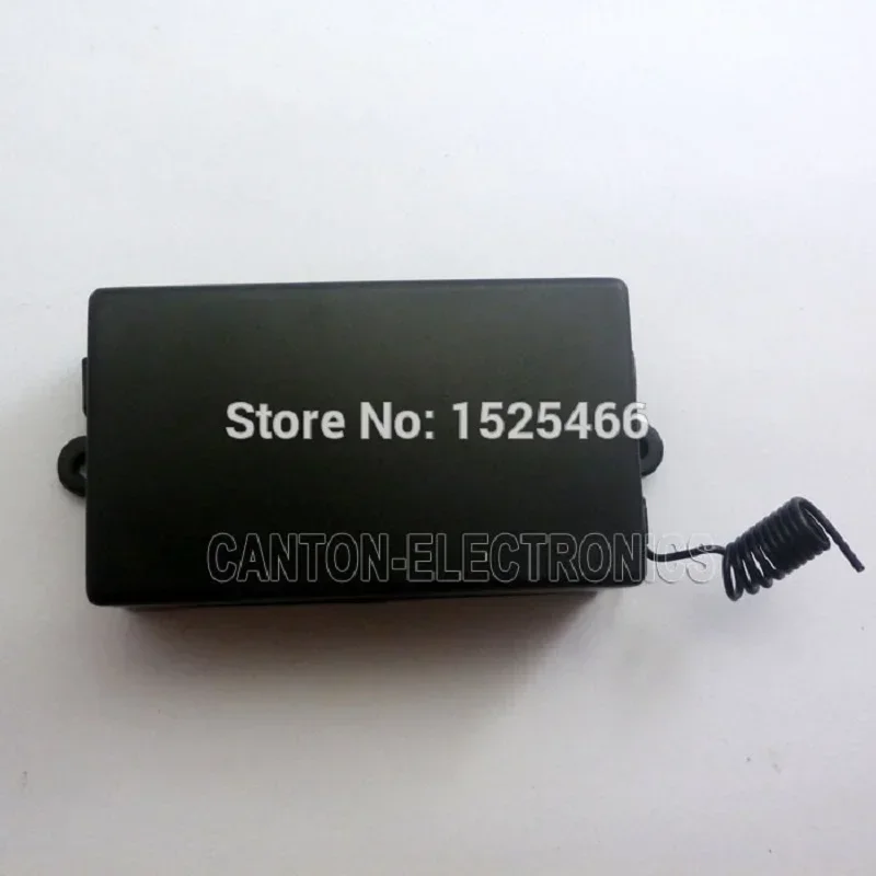 DC 12V 433M RF Wireless Receiver Lerncode Relais für EV1527 PT2262 ASK OOK Fernbedienung