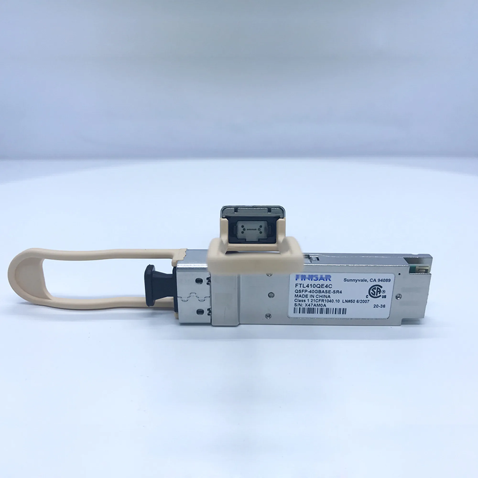 

Finisar 40G QSFP transceiver/FTL410QE2C FTL410QE2C-G1/QSFP-40GBASE-SR4/850nm-40G-0.15km/40g Module qsfp/QSFP 40g switch