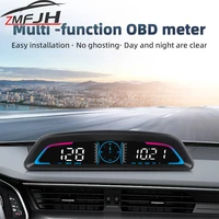 Pantalla frontal OBD/GPS B3 G3 para coche, velocímetro Digital, pantalla HUD multifuncional con función de alarma, accesorios para automóvil