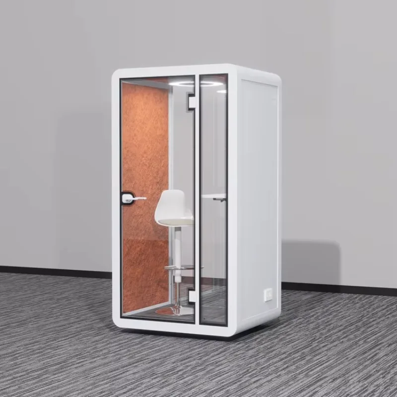 Indoor Silent Soundproof Booth Zero Sound Leakage Acoustic Privacy Pod Customized Space Layout For Villa Home Private Working
