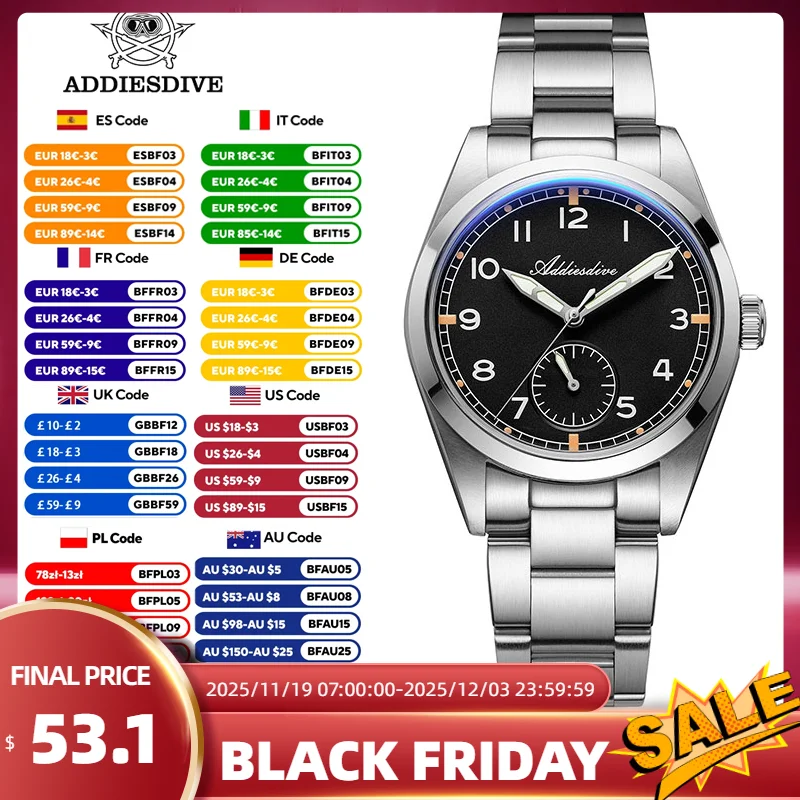 addiesdive-2025-36mm-montre-pour-hommes-bulle-miroir-k1-verre-mineral-reloj-hombre-vh60-mouvement-10atm-etanche-lumineux-hommes-montres