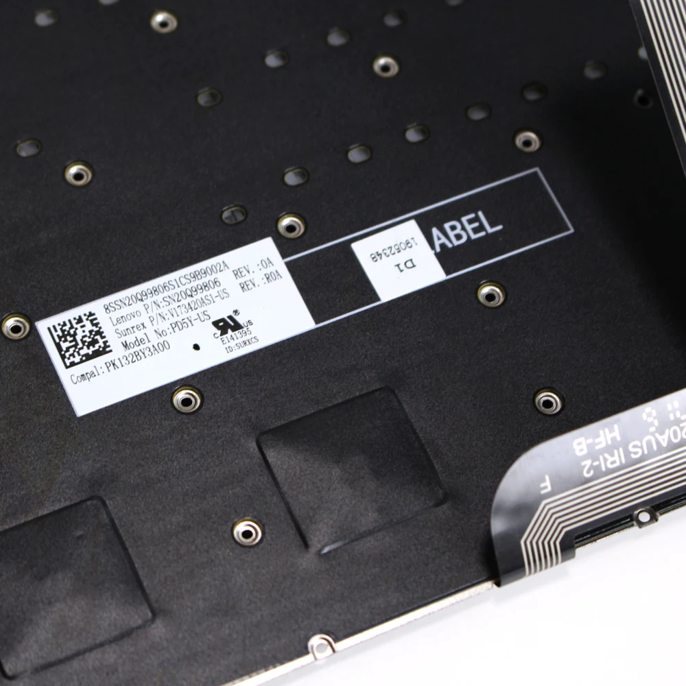 لوحة مفاتيح الكمبيوتر المحمول لينوفو الفيلق Y730-17 Y730-17ich Y740-17 Y740-17ICHg Y740-17IRH لوحة مفاتيح الكمبيوتر المحمول RU تخطيط مع الخلفية