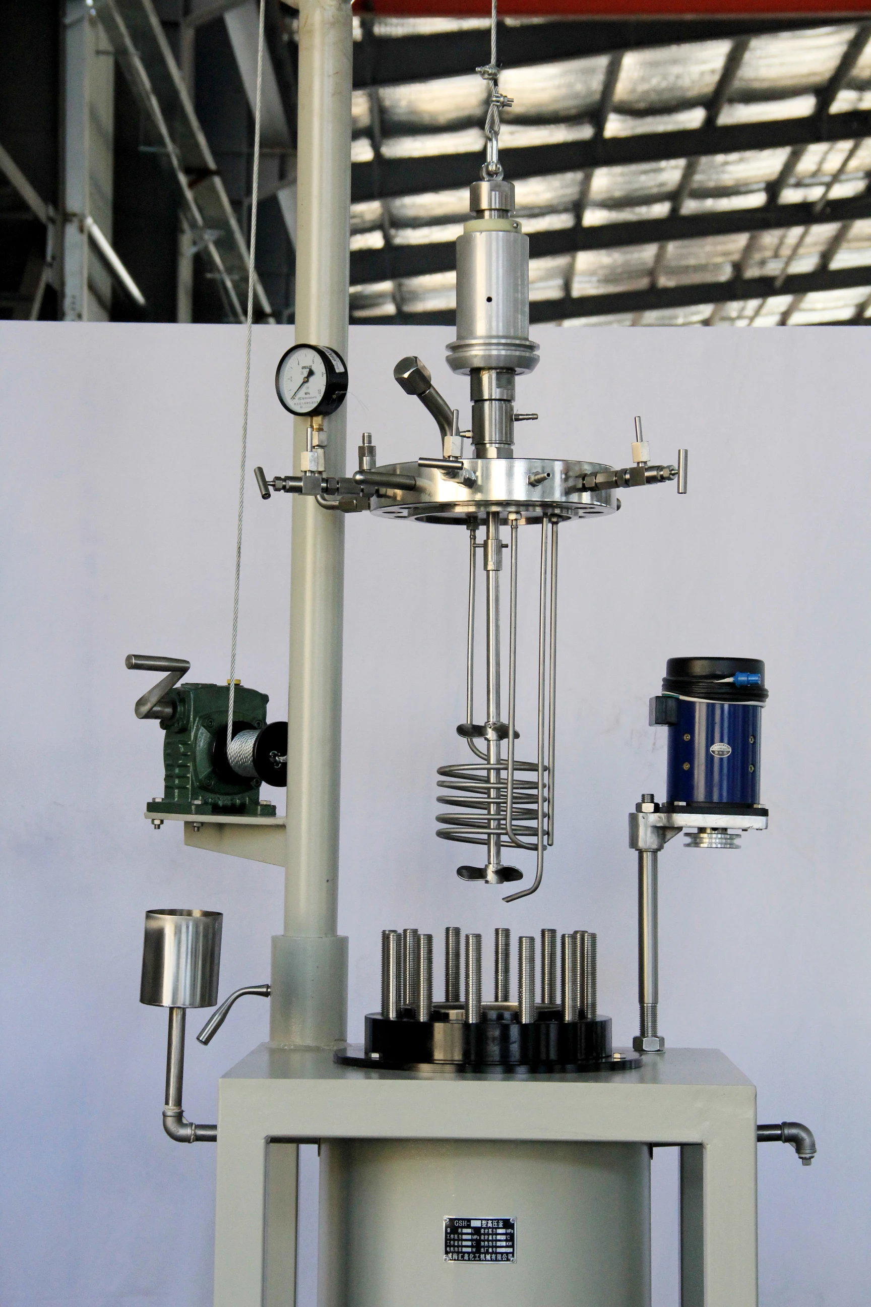 10L Stainless Steel Laboratory Chemical Jacketed Reactor