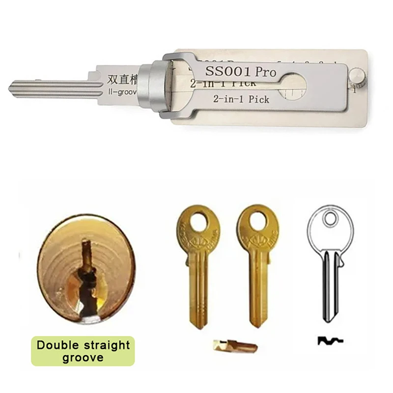 

O-ring Pickup Kit Hook Tool Pickup Hand Tool Maintenance Repair Kit Key Decoder Stainless Steel Precision Tool