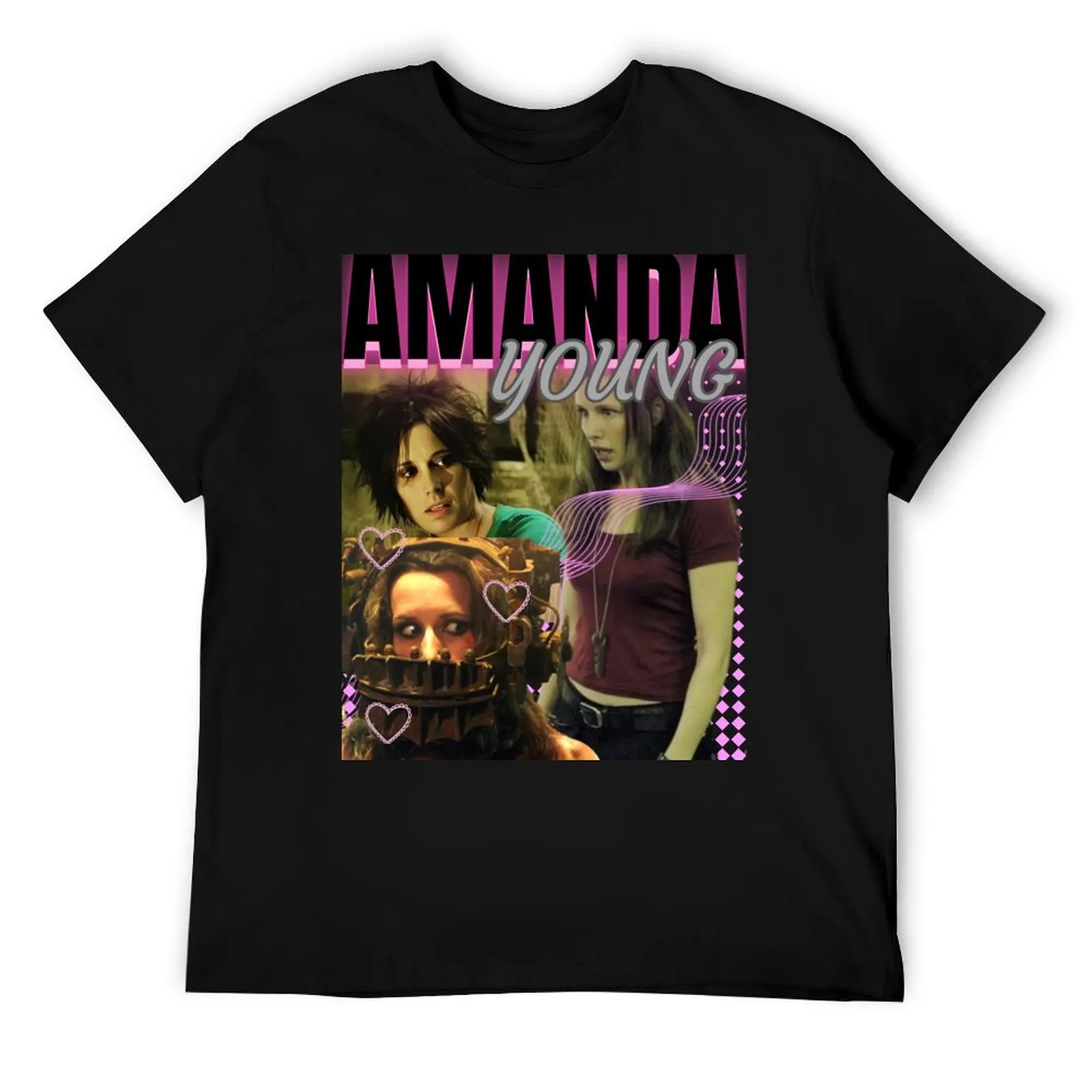 

Amanda Young Saw X Design T-Shirt funny t shirts cotton man t shirt summer t shirts for man graphic tees T-Shirt