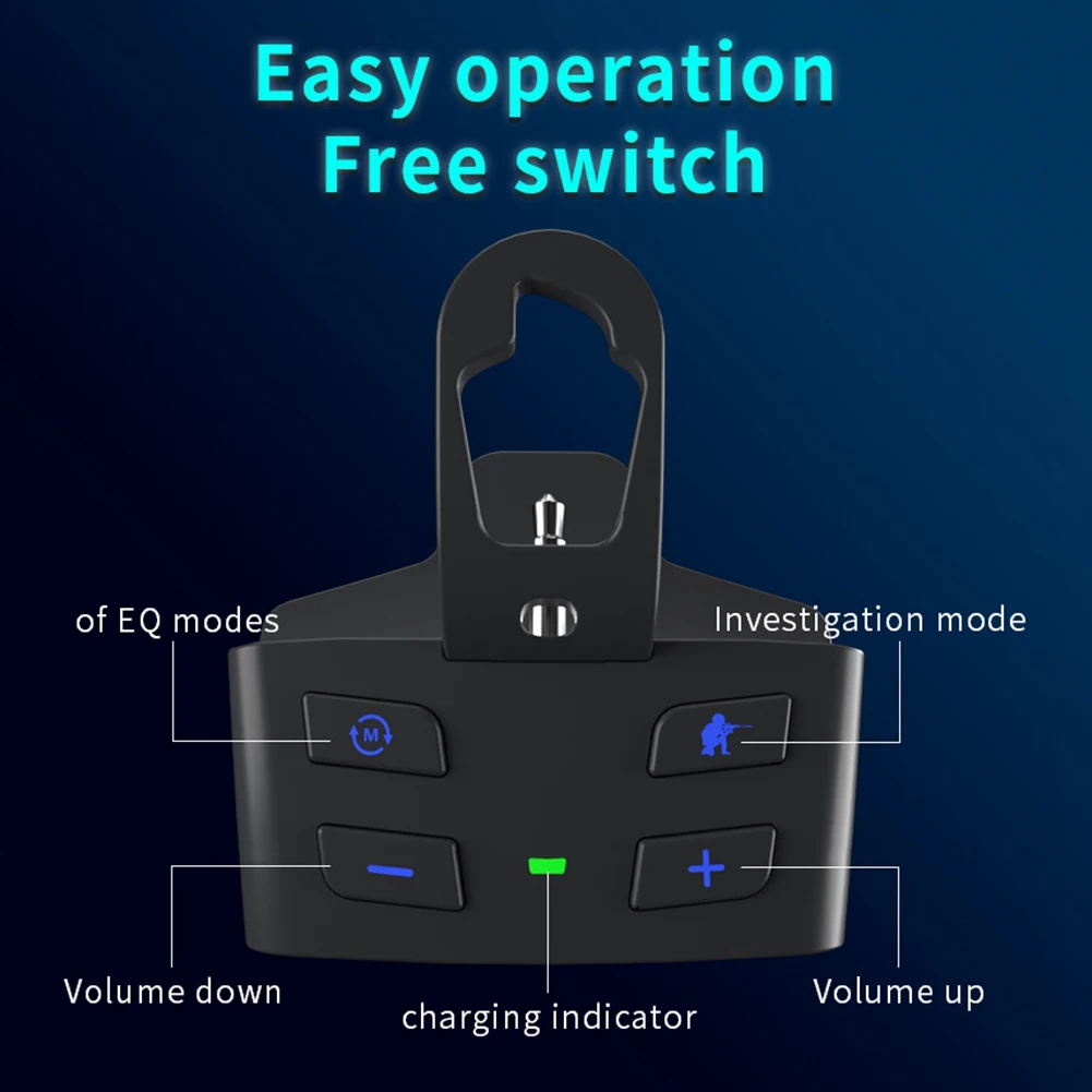 Game Controller Sound Card for PS5 Gamepad Audio Voice Changer Amplifier Adapter Headphone Converter