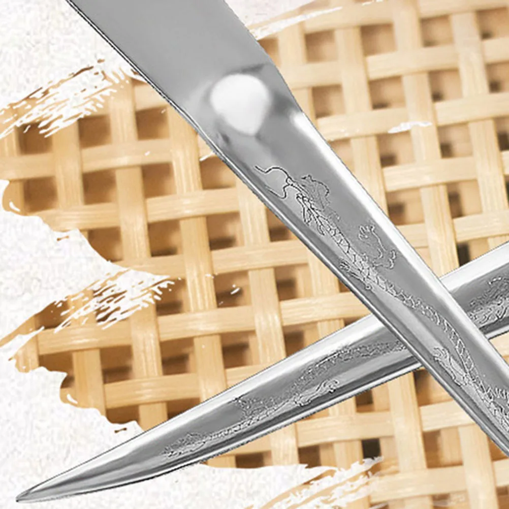 1 مجموعة تنوعا الخوص الروطان مجموعة أدوات إصلاح المعادن المتطفلين حدق سكين مقص سلة النسيج لوازم طول العمر #6