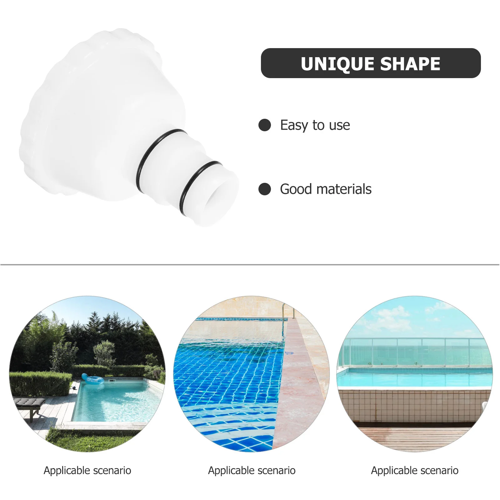 

Durable Hose Adapter for Pool Pump Quick Connectors Summer Accessories Summer Pool Accessories Hose Connect Fittings