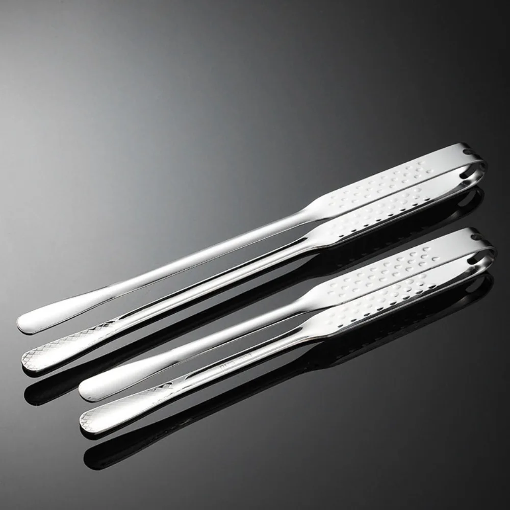 

Stainless Steel Food Tongs Long Handle Multi-purpose Meat Tongs Non-Slip Steak Tongs Kitchen Gadgets Accessories Cooking Tool