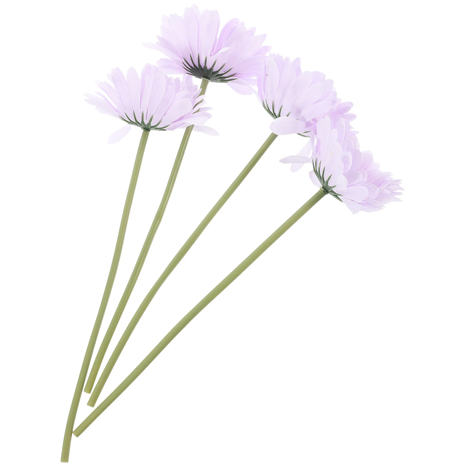 

4Pcs Artificial African Daisies High Quality Silk Fake Flowers Lifelike Home Garden Party Floral Decoration Artificial Flowers