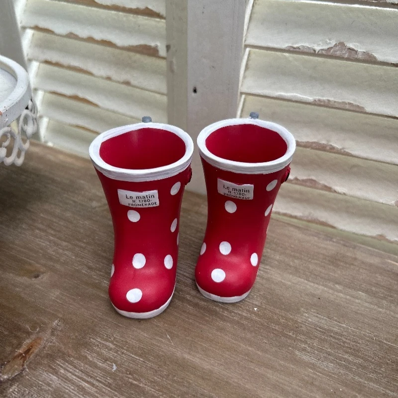 Planters Japanese Rain Boots Ornament Flower Pot Mini Succulent Flower Pot Decorative Ornament Gardening Pots Planter Macetas