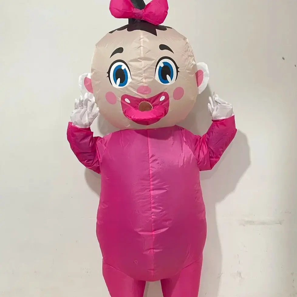 زي دمية عملاقة قابل للنفخ للحفلات والهالوين ممتع للعب الأدوار للبالغين 49-62 قدم مناسب للحفلات التنكرية الاحتفالية #5