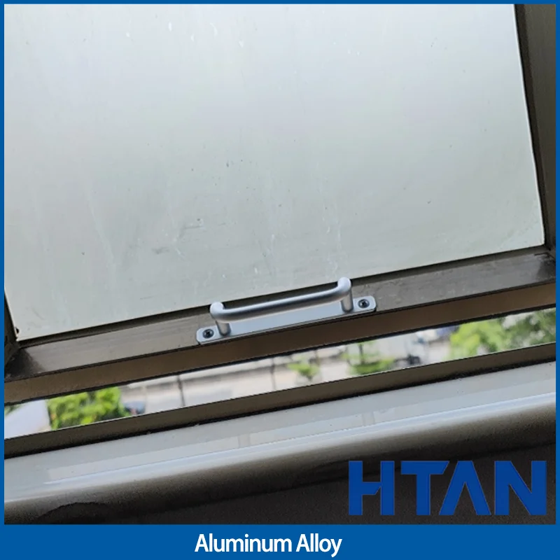 

2pcs Aluminum Alloy Double Curved Handle Simple Industrial Equipment Mechanical Angle Bracket Handle Box Cabinet Door Handle