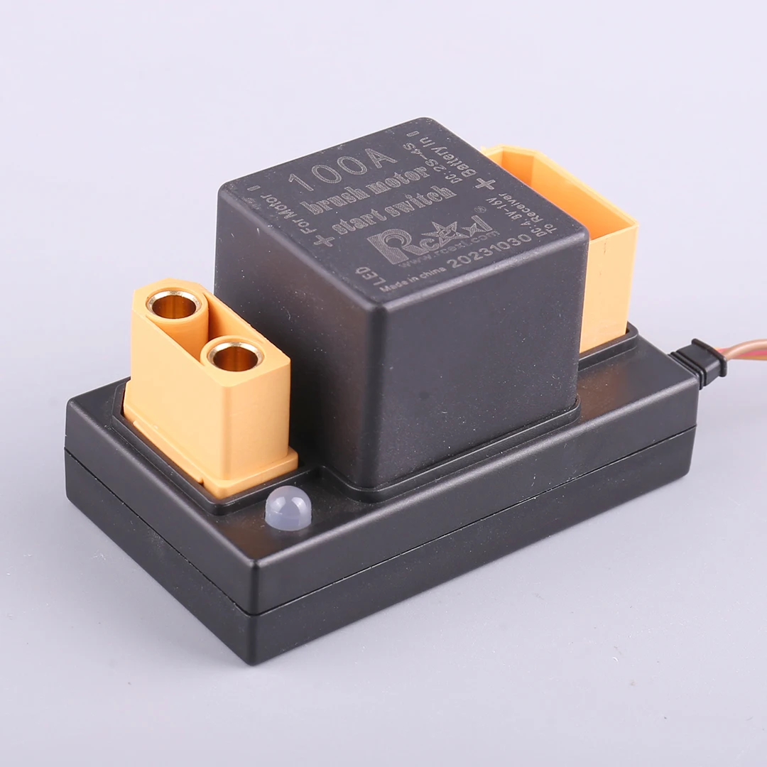 Rcexl 100A Brush Motor Start Switch V2.0 electronic switch mechanical relay switch for RC Model