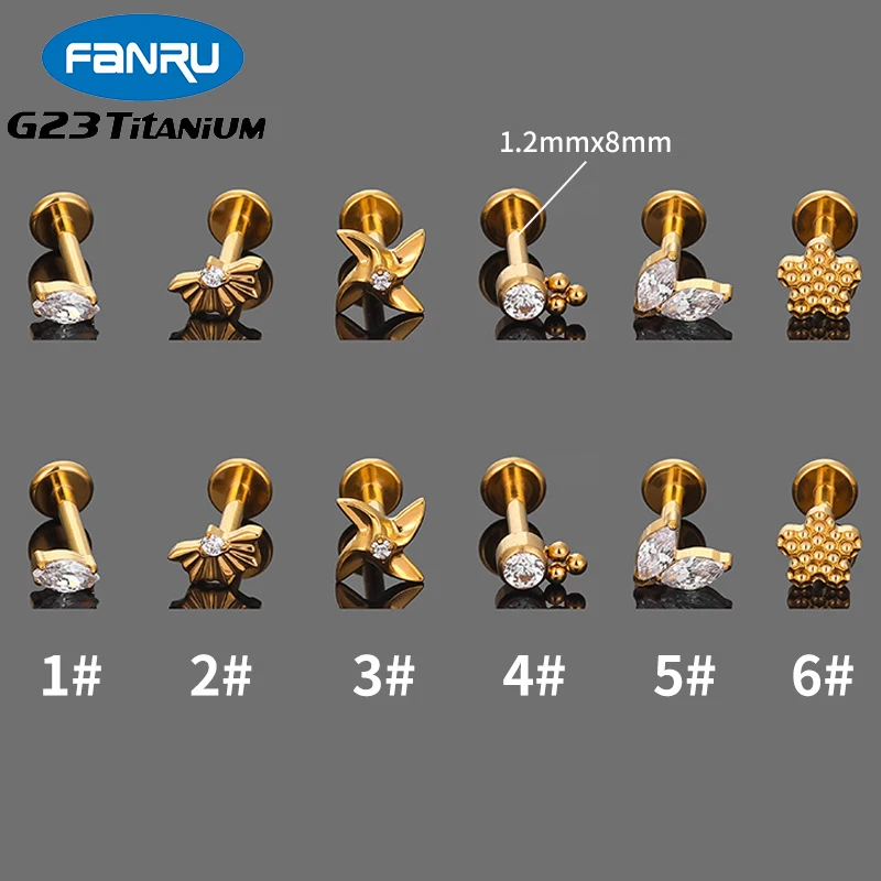 1PC F136 Titanium I…